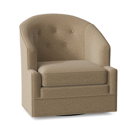 Bryson Swivel Tufted Armchair