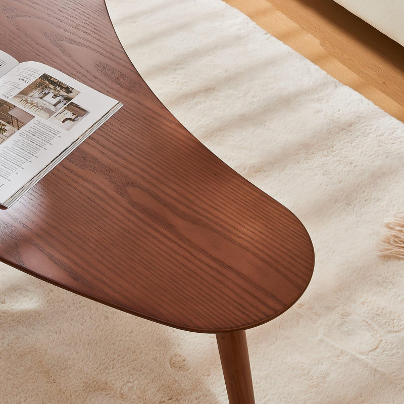 Solid Wood Coffee Table, Walnut