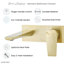 Monaco Single-Handle, Wall-Mount, Bathroom Faucet-51958830