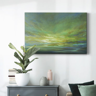 Coastal Views II-Gallery Wrapped Canvas