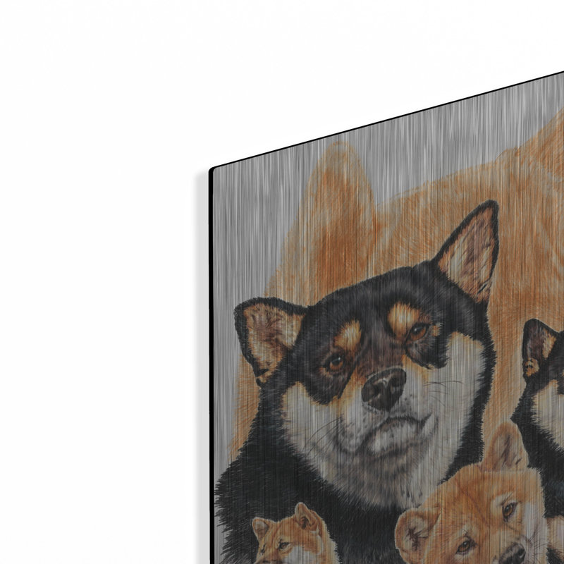 «Shiba Inv + Ghost» par Barbara Keith, H 24 po x l 16 po