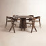 Greco 6 - Person Pedestal Dining Set