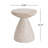 Outdoor/Indoor Lightweight Concrete Side Table
