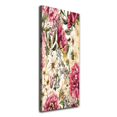 Floral - Wrapped Canvas Print