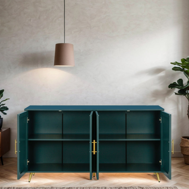 Buffet de 60 po de largeur Verneri, Vert antique