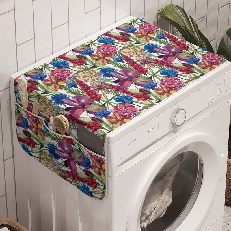 Paquet de 2 boîtes à linge vert pistache et rubis 47 po x 18,5 po East Urban Home