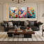 3 Piece Wrapped Canvas Wall Art