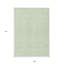 Tapis intérieur / extérieur géométrique lavable vert menthe 9 pi x 12 pi