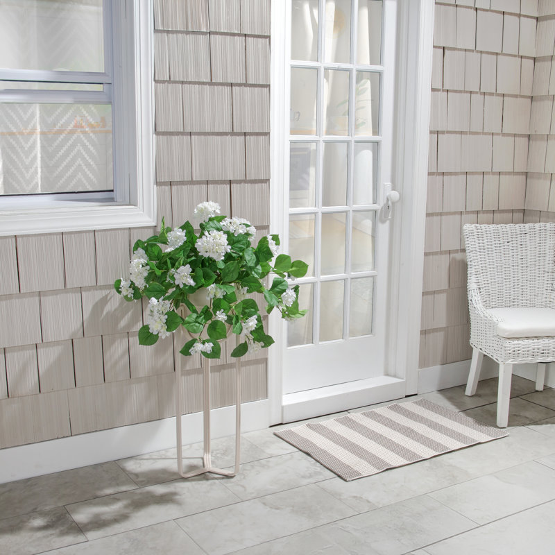 Hortensia suspendu 27 "UV, Blanc
