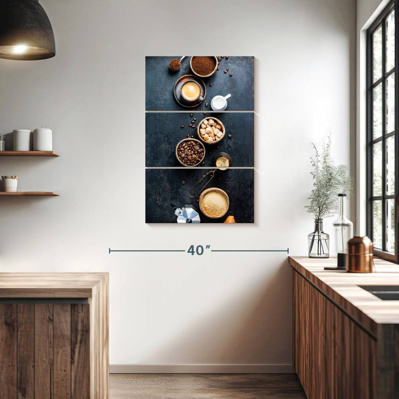 Café de cuisine rustique Yarlin, H 38 po x l 24 po