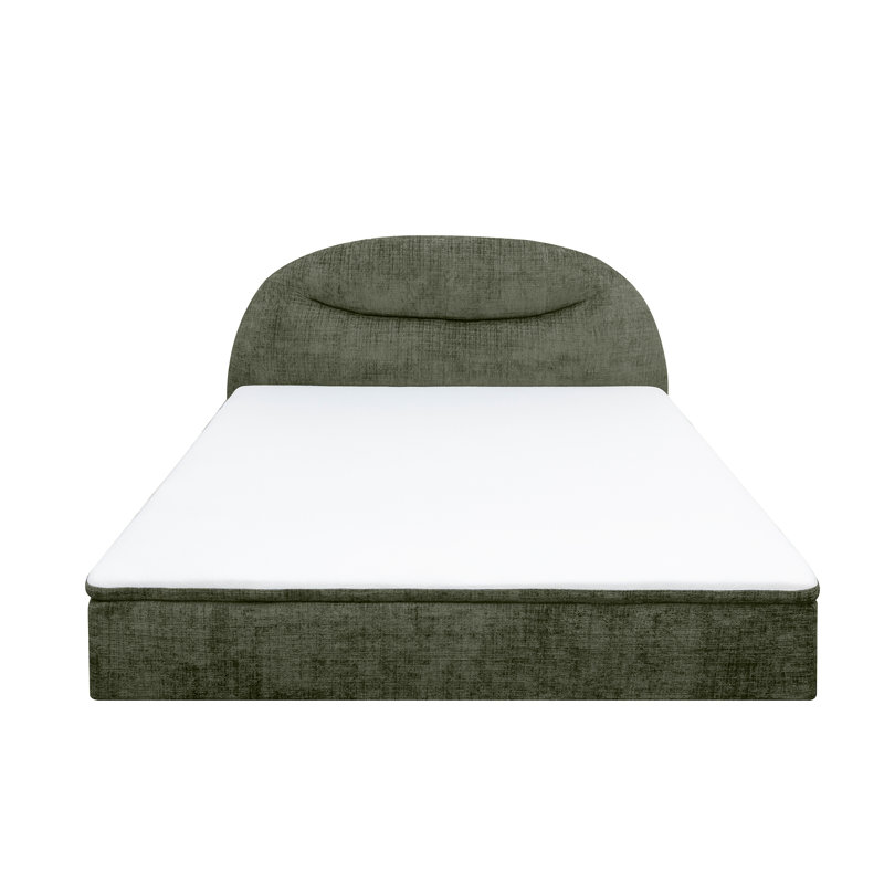 Lit de compression KING rembourré en éponge de 81,9 po de large, King, Off White