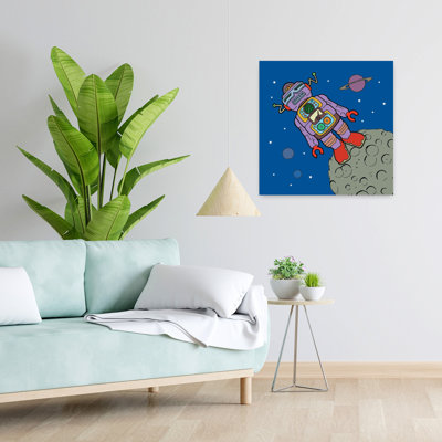 Asteroïde bot abstrait paysage urbain contemporain