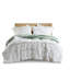 2 pièces d'édredon à poils longs en fausse fourrure pour lit simple / simple TG, de couleur blanche, lavable à la machine et chaud TG avec rembourrage doux au revers, -