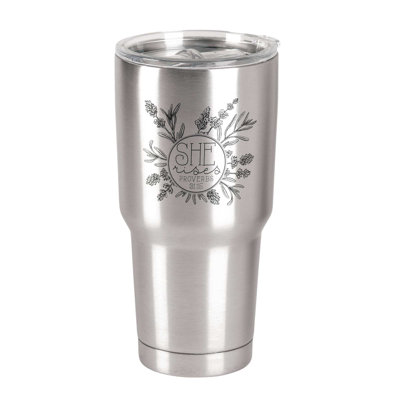 30 oz Gobelet de voyage isolé en acier inoxydable