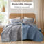 Courtepointe simple réversible 2 pièces Valerie-116490840-116490839