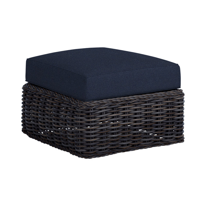 Repose-pieds Soho, Welt, Noir, Indigo Intermix