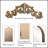 Full Length 36X66 Inch Vintage Arched Metal Framed Mirror For Home And Shop Use, Elegant And Durable