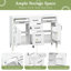 Ensemble de meuble-lavabo 48 po avec lavabo, 4 tiroirs, 2 tablettes et 2 portes-133410558