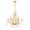 Prosecco 6 - Light Candle Style Tiered Chandelier