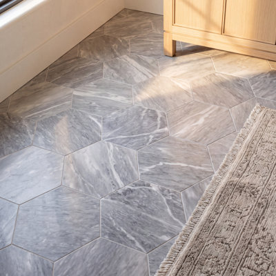 Bardiglio 12" x 12" Marble Tile