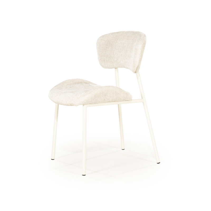 Dining Chair Upholstered Dining Chair, Beige