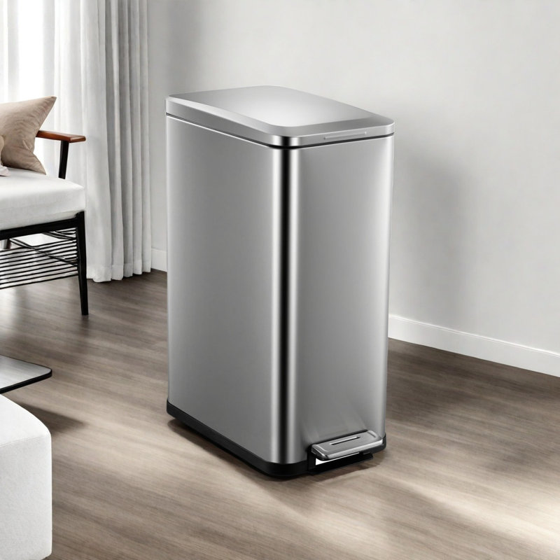 Stainless Steel Kitchen Trash Can