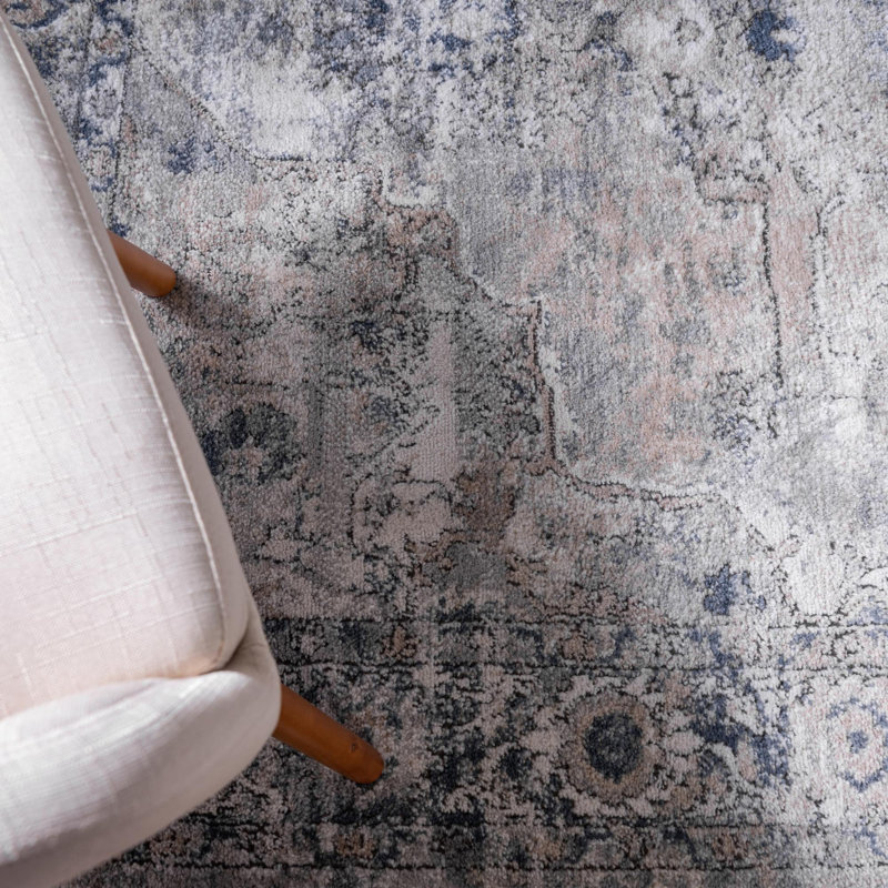Tapis oriental gris Cambrie, Rectangle 9 pi x 12 pi