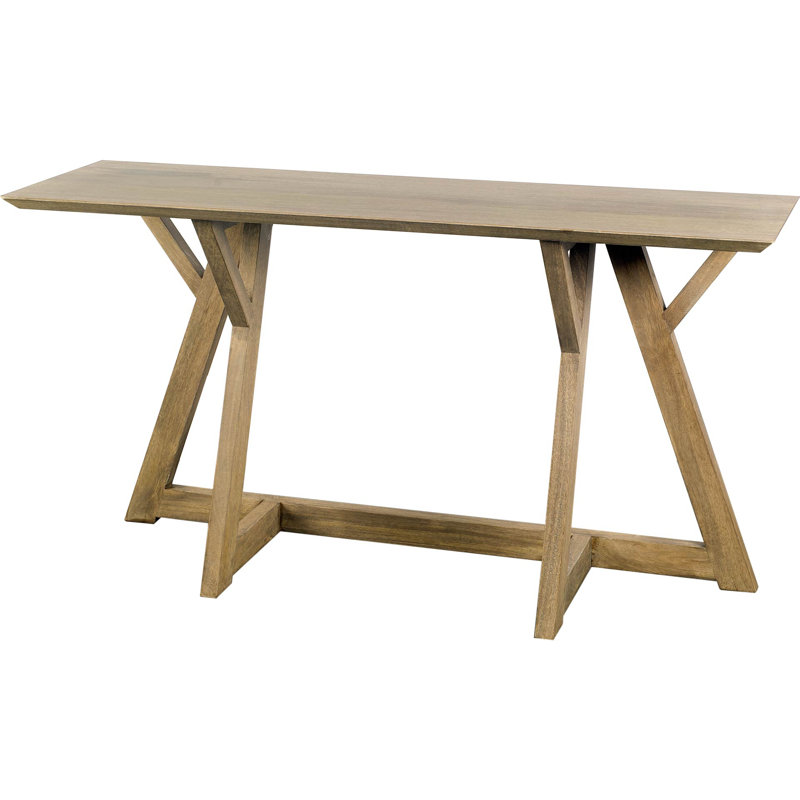 Persimmon Solid Wood Console Table, Brown