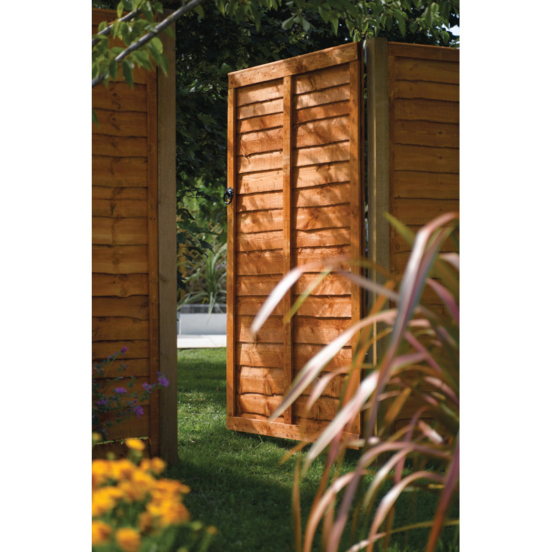 Rowlinson Traditional Lap Gate 6x3, Honey Brown