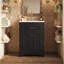 Ensemble de meuble-lavabo autoportant 24 po avec comptoir en céramique 24 po-412987862