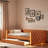 Upholstered Daybed With Trundle And Led-1500560676