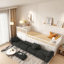 Canapé modulaire surdimensionné en chenille Boneless-112298433