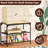 3-Tier Small Animal Cage Stand With Lockable Wheels & Tabletop
