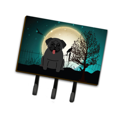 Porte-clés ou garde-samoyède halloween