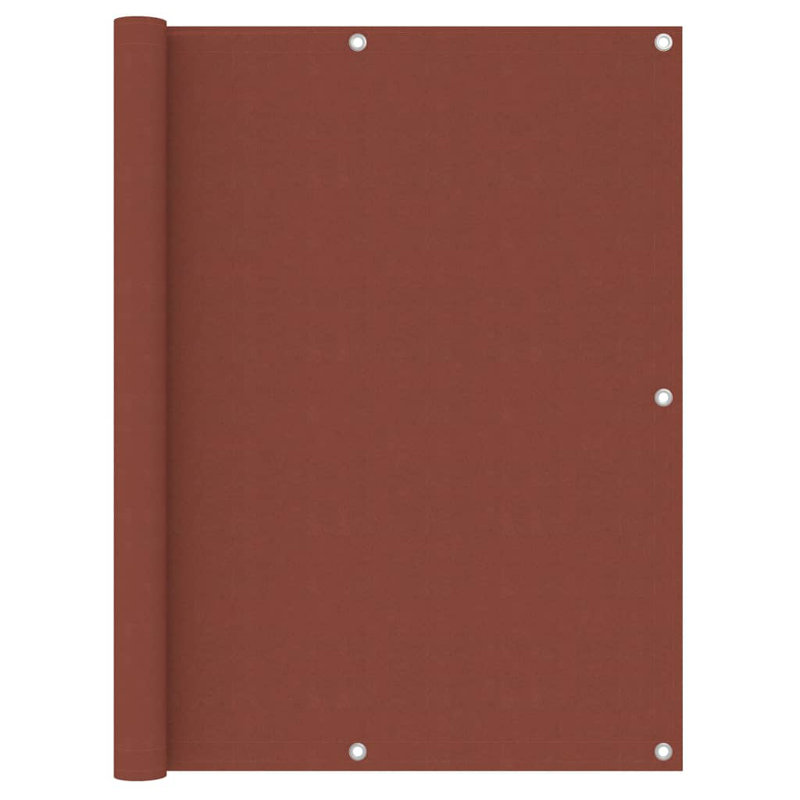 Tissu Oxford Vidaxl, Terre cuite, L 236,2 po x P 47,2 po