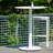 Skiff Powder Coated Aluminum Outdoor Stool