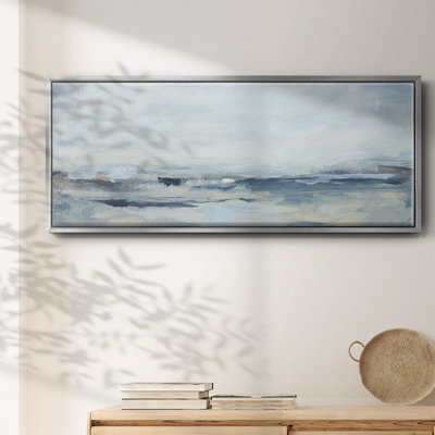 Sailing I- Framed Canvas