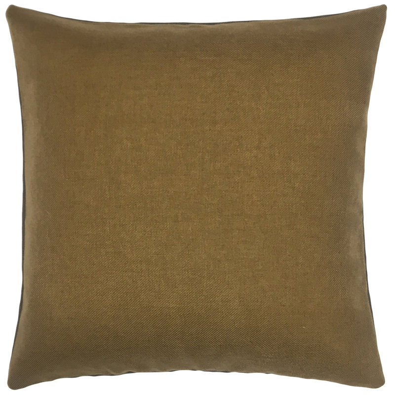  Housse de coussin d'extérieur carré et insert, 22 po x 22 po, Taupe