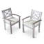 Ensemble de 2 chaises de salle à manger