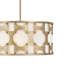 Luminaire suspendu tambour convertible 5 lumières Carter