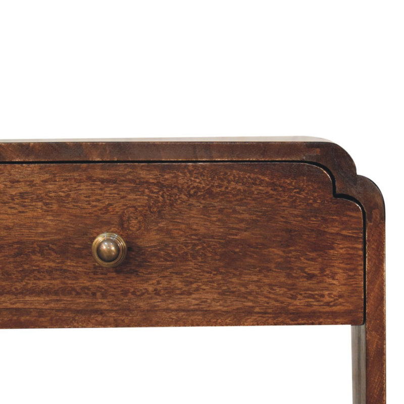 45cm W Solid Wood Bedside Table