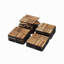 30 carreaux de terrasse imbriqués à carreaux, 12 po x 12 po, plancher de bois franc d'acacia jaune carré pour patio, terrasse, bord de piscine-125910924-125910923