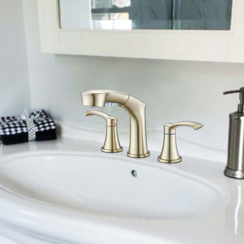 Pull-out Sprayer, Stainless Steel, Contemporary Style, Perfect For Modern Bathrooms
