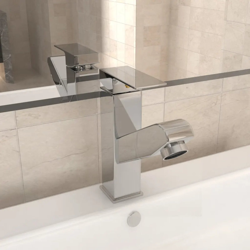 Karp Belfry Mono Basin Mixer, Chrome