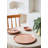 Elegant Salmon Ceramic Service Plate, 11.8 x 11.8 x 0.4 Inches | 100% Durable Ceramic, Perfect for Entertaining & Everyday Use | Stylish Design Enhances Table Settings, Ideal for Home & Restaurant