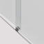 Porte de douche coulissante double sans cadre avec verre facile à nettoyer de 55 à 59 po x H 76 po Oceanus-71525811