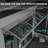 Window Awning Door Canopy Polycarbonate Panel with Large Drainage Grooves  Bracket Outdoor Patio Shelter-110821565-110821563