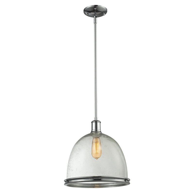 Marquise 1 - Light Single Pendant, 61.5" H x 13" W x 13" D, Chrome