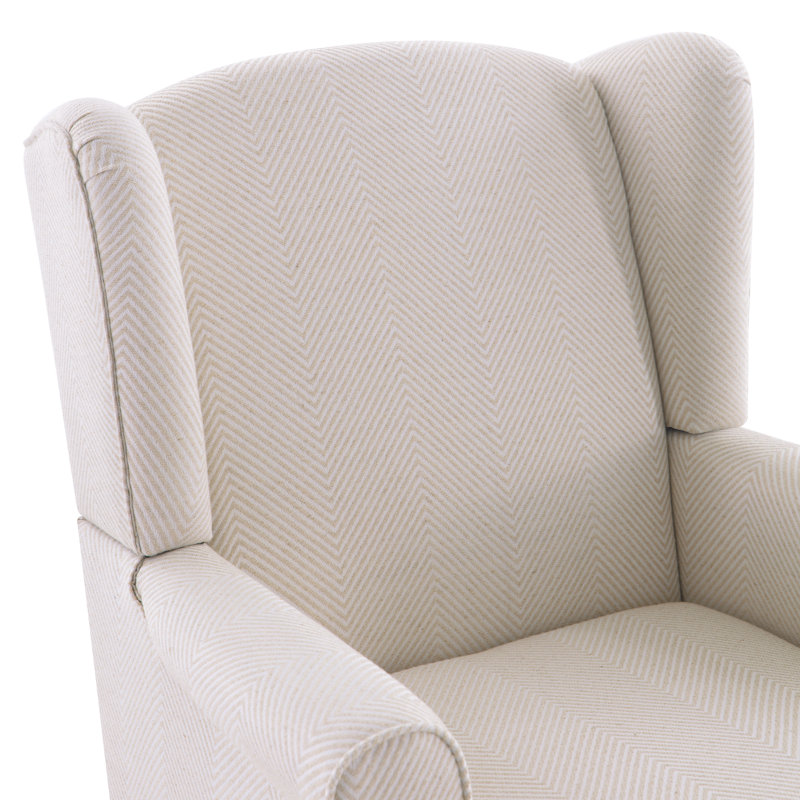 Upholstered Accent Chair, Beige