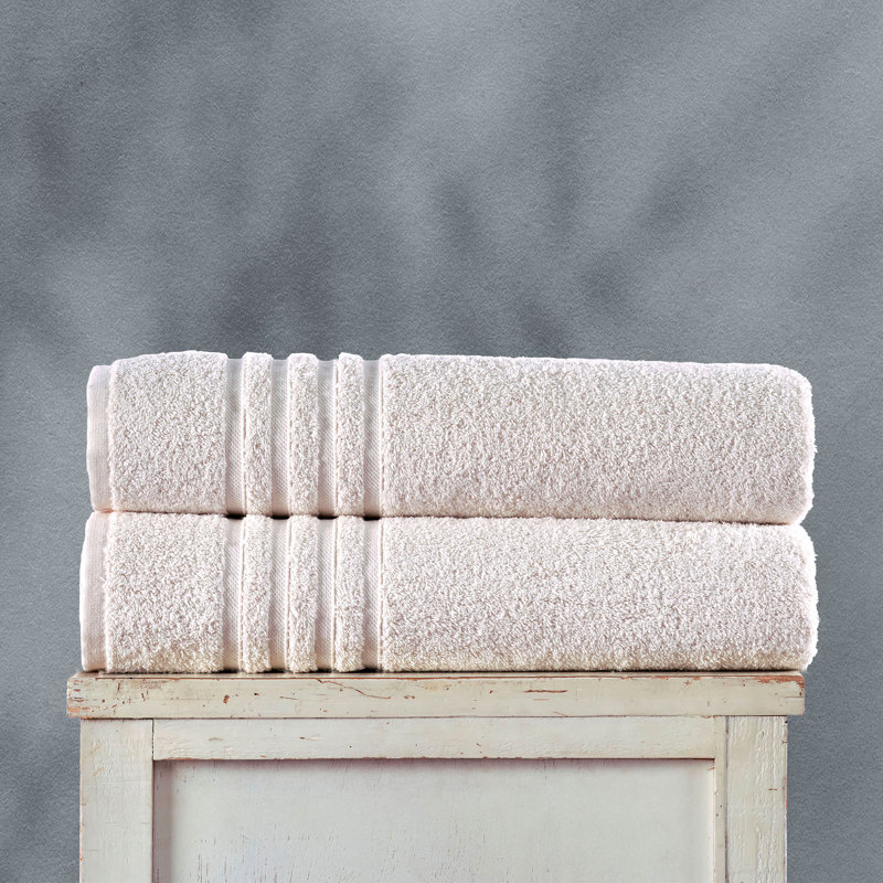 Extra Large 100% Turkish Cotton Bath Sheet, 35x70 Inch Oversized Towel, Sea Salt